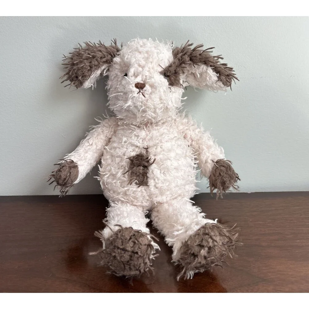 Bunnies by the Bay Together at Last Scraggle Puppy Dog Plush Cream 2014 14